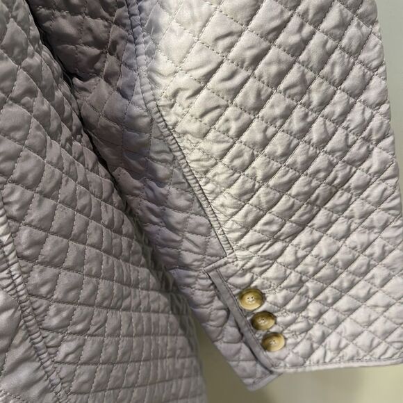 Chicos quilted coat Size 16/18 Chicos 3 - Picture 6 of 9